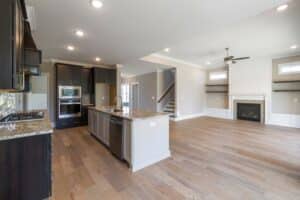 open concept kitchen remodel