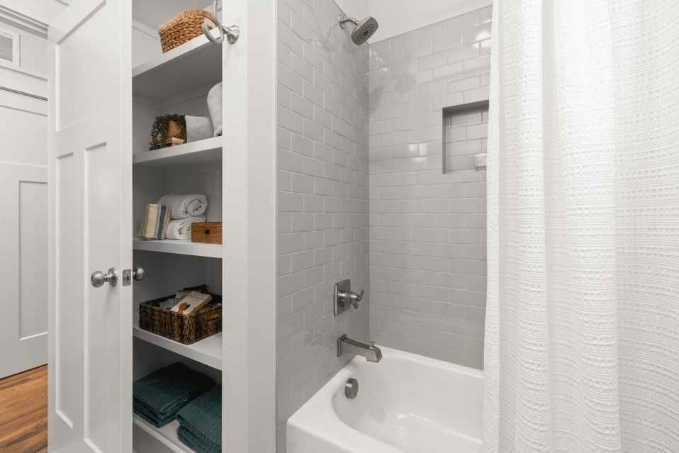 small bathroom storage