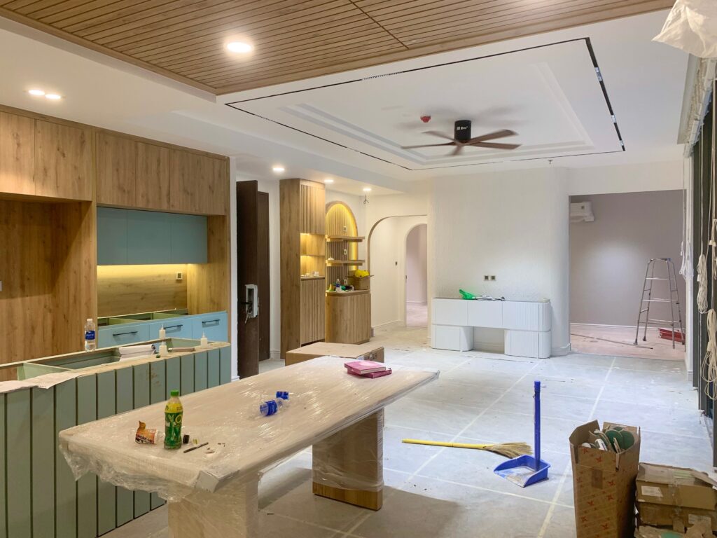 kitchen remodel process